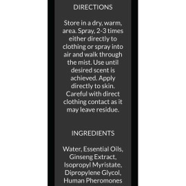 VIROCHEMISTRY Pheromones to Attract Women for Men (Molecule X) Body Spray - Bold, Extra Strength Human Pheromones Fragrance Body Spray - 50ml (Human Grade Pheromones to Attract Women)