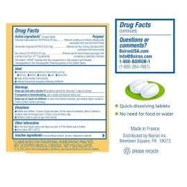 Boiron HemCalm Tablets for Hemorrhoid Relief of Pain, Itching, Swelling or Discomfort - 120 Count (Pack of 1)