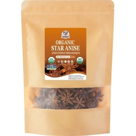 52USA Star Anise 4oz, NON-GMO Verified Whole Chine..