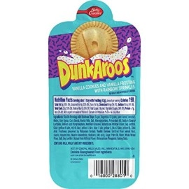 Betty Crocker Dunkaroos, Vanilla Cookies and Vanilla Frosting, 6 ct, 9 oz