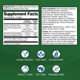 Garlique Healthy Blood Pressure Formula 60 ct (Pack of 1)