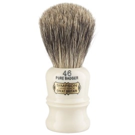 Simpson Shaving Brushes Berkeley 46 - Pure Badger Handmade British Shaving Brush by Simpson Shaving Brushes (Berkeley 46 Pure)