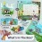 Potty Training Chart with 35 Stickers, 3 Reminder Stickers and Crown for Toddlers Boys and Girls - Potty Training Rewards for Kids - Dino