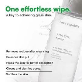 Face Republic AHA/BHA Toner 160mL