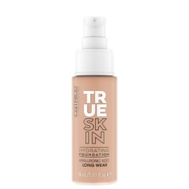 Catrice | True Skin Hydrating Foundation | Lightweight Buildable Coverage with Hyaluronic Acid and Watermelon Seed Oil | Vegan & Cruelty Free (043 | Neutral Macchiato)