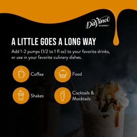 DaVinci Gourmet White Chocolate Sauce, 64 Fluid Ounce (Pack of 1)