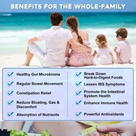 ZEBORA Probiotics for Women 100 Billion CFU with Prebiotics and Enzymes, Probiotic Powder for Adult, Men, Kids, Shelf Stable Probiotic Supplement for Digestive Health