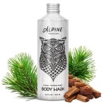 Alpine Provisions Cedar & Sandalwood Body Wash - Cleanse & Moisturize Naturally with Essential Oils - Vegan, Sulfate & Plastic Free - Gentle on Skin Natural Body Wash for Men and Women - 16.9 fl oz