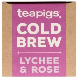 teapigs COLD BREW LYCHEE & ROSE