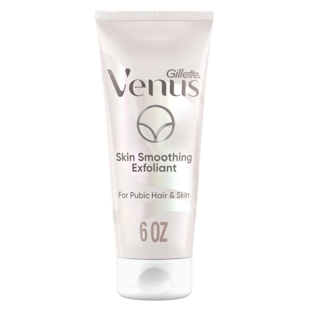 Gillette Venus Intimate Grooming Skin-Smoothing Exfoliant Preshave for Bikini, Pubic Hair and Skin, 6 Oz
