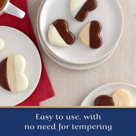 Ghirardelli Melting Chocolate Wafers Milk Chocolates for Candy Dipping and Baking,10oz