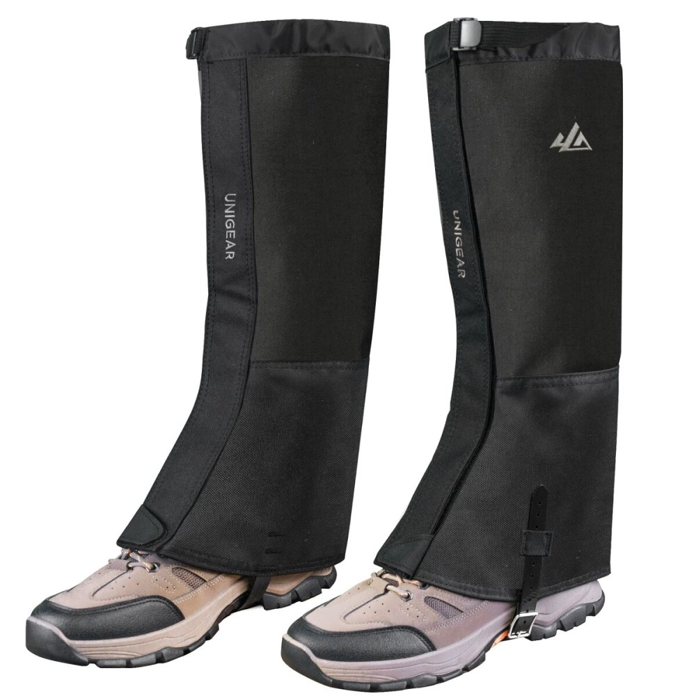 Unigear Gaiters Outdoor Waterproof for Hiking, Leg Protection Gaiter for Bicycle Trekking Snow Hiking, Adjustable, Breathable