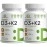 DEAL SUPPLEMENT 2 Pack Vitamin D3 K2 Softgel, 360 Counts, 2-1 Complex, Vitamin D3 5000 IU & Vitamin K2 MK7, Promotes Heart, Bone & Teeth Health - Very Easy to Swallow