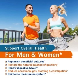 Innate Vitality 3-in-1 Probiotics 120 Billion CFUs 34 Strains with Organic Prebiotics & Digestive Enzymes - 30 Vegan Caps