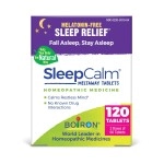 Boiron SleepCalm Sleep Aid for Deep, Relaxing, Restful Nighttime Sleep - Melatonin-Free and Non Habit-Forming - 60 Count (Pack of 2)