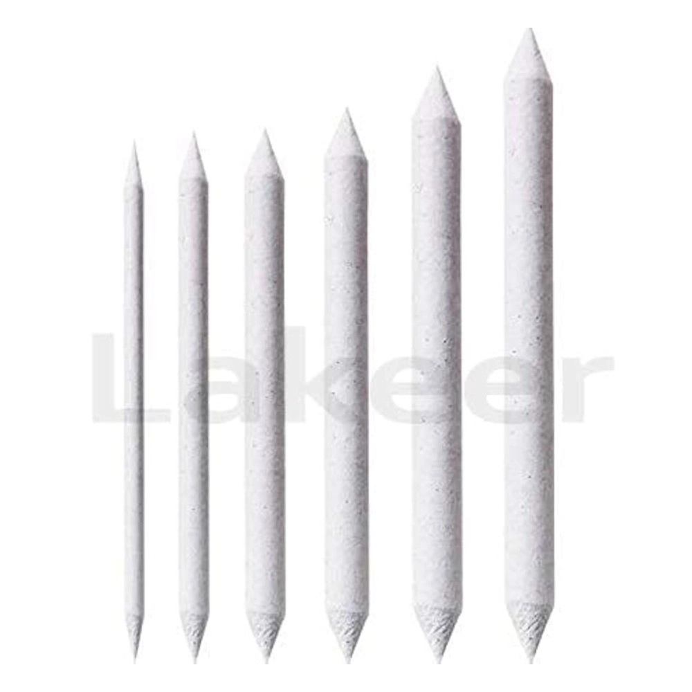 Lakeer 6 PCS Blending Stumps and Tortillions Paper Art Blenders for Student Artist Charcoal Sketch Drawing Tools