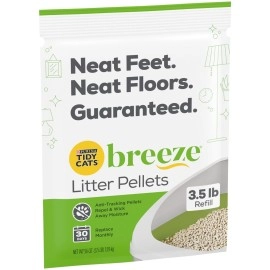 PURINA LITTER PELLETS Tidy Cat Breeze 3.5 lb, 2 Packs, Limited Edition