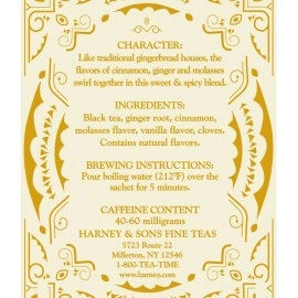 Harney & Sons Gingerbread Festival, Black Tea with Ginger & Cinnamon