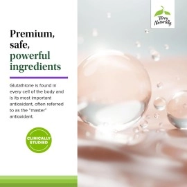 Terry Naturally Clinical Glutathione - Antioxidant for High Absorption - Dietary Supplement with L-Glutathione - Vegan Supplement to Support Cell Health - 60 Slow Melt Tablets (Pack of 2)
