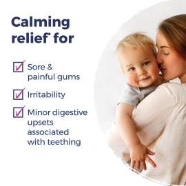Boiron Camilia Teething Pain Relief, White, 30 Count, Pack of 2, 30 Count (Pack of 2)