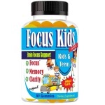 Focus Kids-Focus Gummies For Kids and Teens Focus Gummy Kids Memory & Concentration Brain Gummies For Focus Kid Focus Supplement DHA Omega 3 6 9 School Study Task Brain Booster Formula