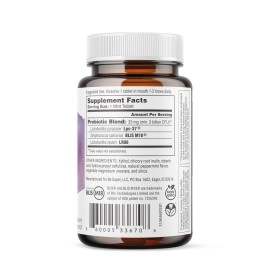 SUPER TEETH Chewable Dental Probiotic for Adults & Kids | Supports Healthy & Gums | Oral Health | Fights Bad Breath | BLIS M18 | Sugar Free Mint Flavor Tablets | Fluoride Free | Vegan Supplement