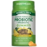 Nature\'s Truth Probiotic Gummies | 50 Count | Vegan, Non-GMO & Gluten Free Digestive Health Supplement | by