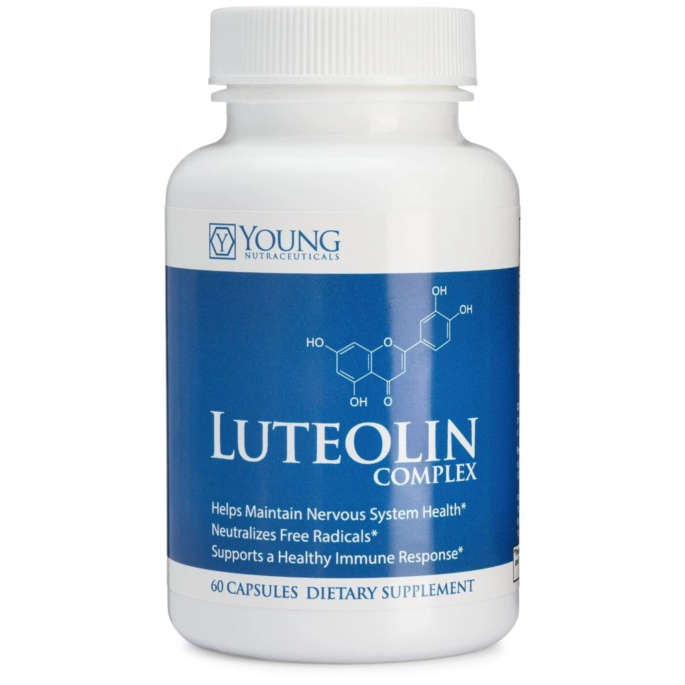 Mirica YoungNutra Luteolin Complex - Supports a Healthy Immune Response and Helps Maintain Nervous System Health* - 60 Capsules