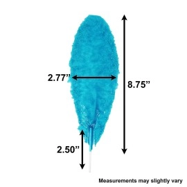 Dulces Pigui Slaps Tamarind Blue Flavor Paletas Mexican Candy - 10 Lollipops