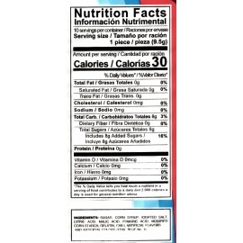 Dulces Pigui Slaps Tamarind Blue Flavor Paletas Mexican Candy - 10 Lollipops