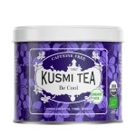 Kusmi Tea - Bio Infusion Be Cool - Herbal mix, Peppermint, Licorice and Apple - Bio Herbal Tea, Theine-free, in bulk - Metal Box 90g