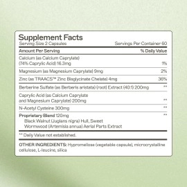 Amy Myers MD Microb-Clear - Microbiome Balance Support - Aids Gut Health, Daily Bowel Movements & Bloating - Supports Healthy Gut Flora - Gluten-Free, Dairy-Free & Non-Soy - 120 Capsules (60 Servings)