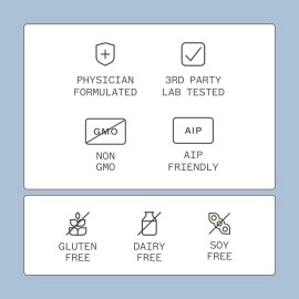 Amy Myers MD Microb-Clear - Microbiome Balance Support - Aids Gut Health, Daily Bowel Movements & Bloating - Supports Healthy Gut Flora - Gluten-Free, Dairy-Free & Non-Soy - 120 Capsules (60 Servings)