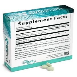 NATURDAOCOM LEGUMACTIVE NATURDAO - 1,000,000 HDU - DAO Enzyme Supplement - Histamine Block - Diamine Oxidase - Food Intolerance - 60 Tablets