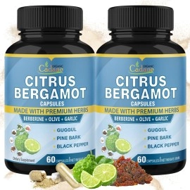 2 Packs Citrus Bergamot Extract Capsules 10300mg &..