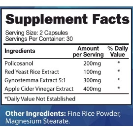 YongWell Total Cholesterol Complex, Promote Optimal Cholesterol Level (60 Capsules)