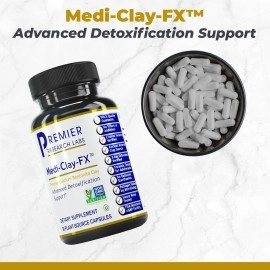 Premier Research Labs Medi-Clay-FX, 90 Plant-Source Capsules for Advanced Detoxification Support