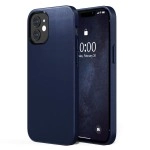 SURPHY Leather Case Compatible with iPhone 12 Case iPhone 12 Pro case 6.1 inch, Premium PU Leather Case Cover (with Metallic Buttons & Microfiber Lining) for iPhone 12 iPhone 12 Pro, Midnight Blue