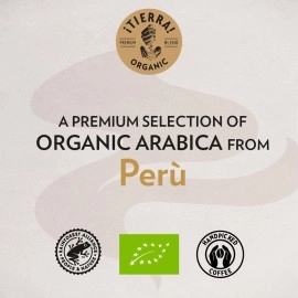 Lavazza Tierra for Amazonia Ground Coffee, Medium Roast, 100% Arabica, 10.5 oz Bag (Pack of 1)