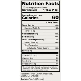 Anthony\'s Premium Oat Milk Powder, 8 oz, Gluten Free, Non GMO, Vegan, Made in USA