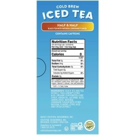 Celestial Seasonings Cold Brew Half & Half Iced Tea Bags 18 Tea Bags
