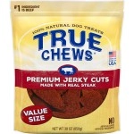 Blue Buffalo True Chews Natural Dog Treats Premium Jerky Cuts Made with Real Steak