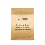 Pure Organic Ingredients Burdock Root (4 oz) Rich in Antioxidants, May Support Circulation