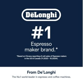 De\'Longhi Original EcoDecalk Descaler for Fully Automatic Coffee Machine and Coffee Makers, Universal Descaler for 10 Descaling Processes, DLSC500, 2 x 500 ml