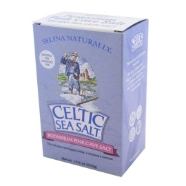 Celtic Sea Salt Pink Potassium Cave Salt 10.6 Oz (300 G) - Extra Fine Grain, Natural, Light In Sodium - For Shaker Jar, Salty, 10.6 Oz (Pack of 1)