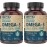 DEVA Vegan DHA-EPA Nutritional Supplement, Non-Fish Derived from Algae, 300 mg Potency, 90 Vegetarian Softgels - Pack of 2
