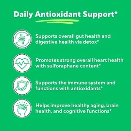 Vitapia Organic Broccoli Sprout Powder - High in Sulforaphane & Antioxidant, Anti-inflammatory, Immune, Cognitive Health Support - 30 Day Supply - Non GMO & Gluten Free, 33 Servings (Pack of 1)