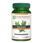 Pure Nutrition Organic Boswellia Serrata Extract 600mg with 65% Boswellic Acids. (Equivalent to 9000mg Boswellia Powder) NON GMO | 60 Veg Caps.