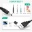SMAYS Charger Cable Replacement for Fairywill, Dnsly, Vekkia, Gloridea Electric Toothbrush, USB DC Charging Cord 5ft Black (2-Pack)