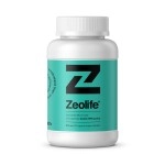 Ancient Health Zeolife Zeolite Activated Micronized Clinoptilolite - 1 Bottle with 60 1 g Capsules